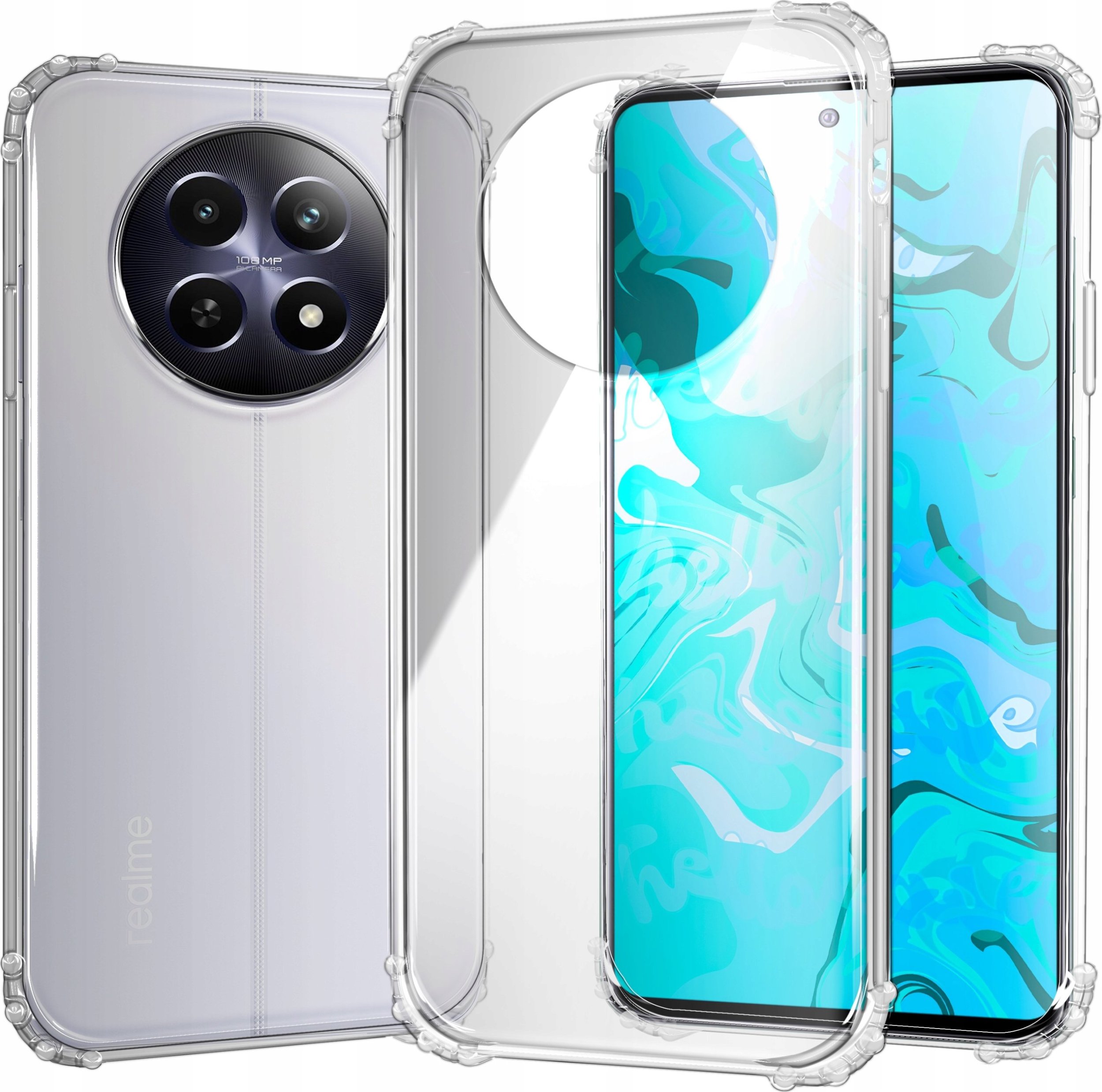 Hello Case ETUI PANCERNE DO REALME 12 PRO / PRO PLUS | CASE SILIKON GUMOWE SLIM