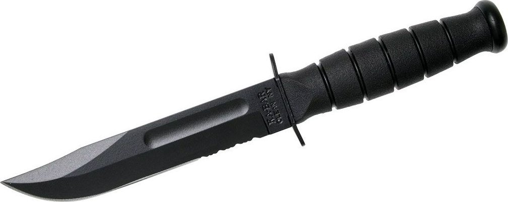 KA-BAR Ka-Bar KRATON G SHORT CLIP POINT COMBO 1257