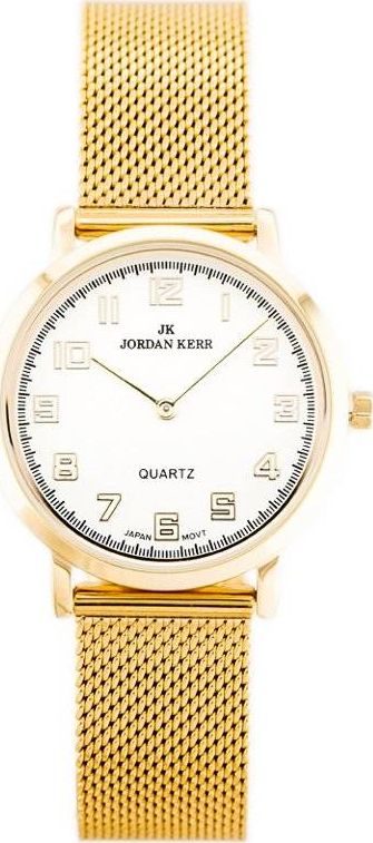 Zegarek Jordan Kerr ZEGAREK DAMSKI JORDAN KERR - I2001 (zj937c) gold/silver