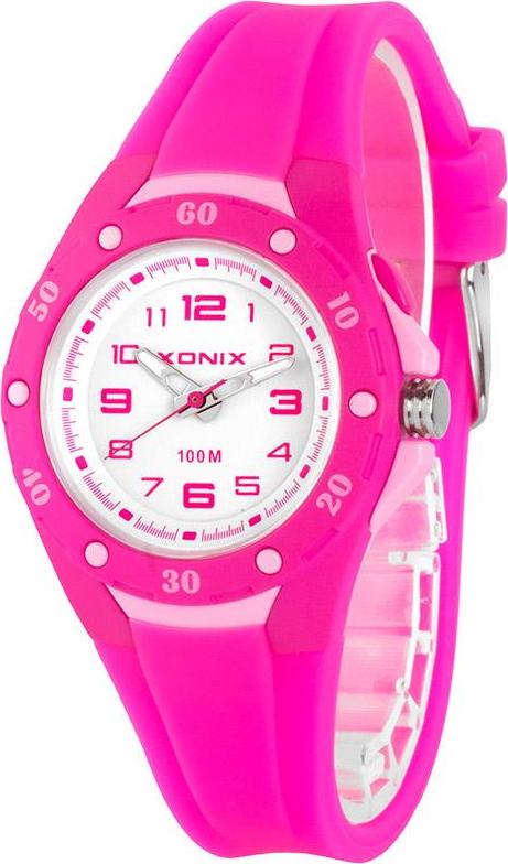 Zegarek Xonix Xonix Wskazówkowy zegarek sportowy, wyraźna tarcza, antyalergiczny, podświetlenie, WR 100M
