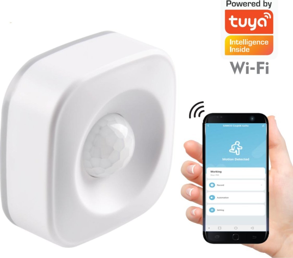 Polux TUYA SMART WIFI Czujnik ruchu PIR