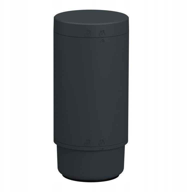 Moduł bazowy, kolumna świetlna, Ø70mm, baza AC z adapterem i pokrywą, szary, Harmony XVB7, XVB7C21M