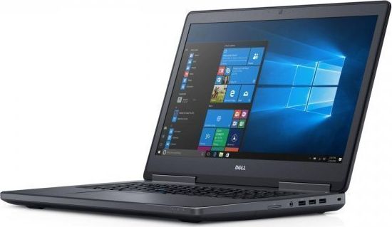 Laptop Dell Dell Precision 7720 Core i7 6820HQ (6-gen.) 2,7 GHz / 16 GB / 240 SSD / 17,3'' FullHD / Win 10 Prof. (Update) + Nvidia Quadro P3000