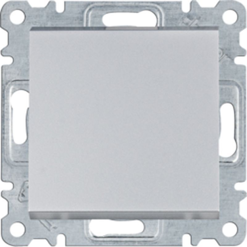 Hager Lumina Łącznik 1-biegunowy srebrny WL0012