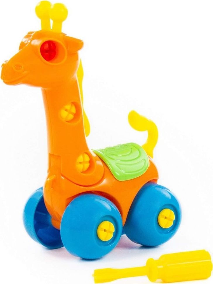 Wader Polesie 83531 Klocki Żyrafa 22 elementy w worku