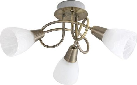 Lampa sufitowa Rabalux Lampa sufitowa brązowa do salonu Rabalux Jenna 5533