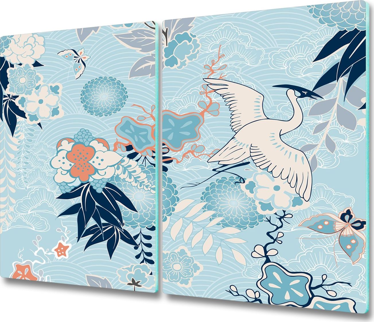 Deska do krojenia Tulup szklana 52x30cm 2szt.