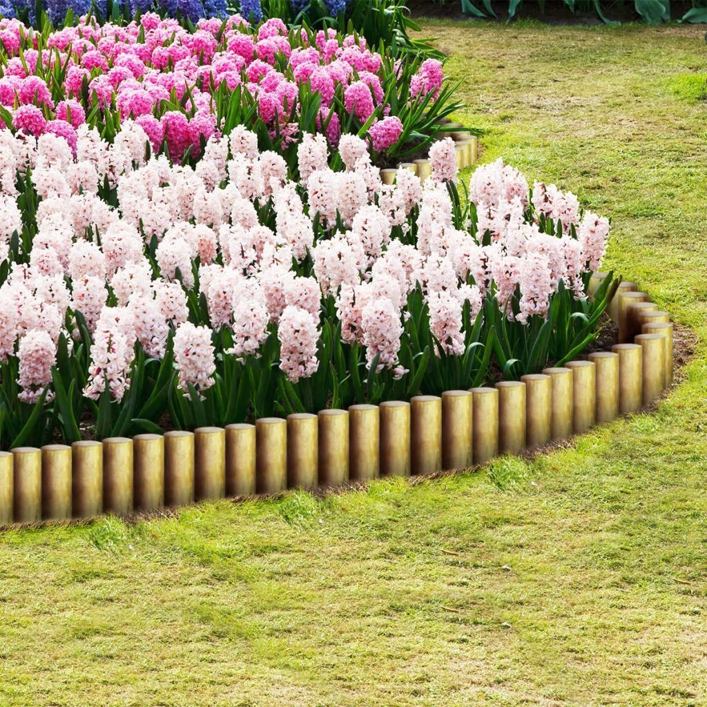 vidaXL Słupki ogrodzeniowe zaostrzone, 25 szt. impregnowana sosna FSC