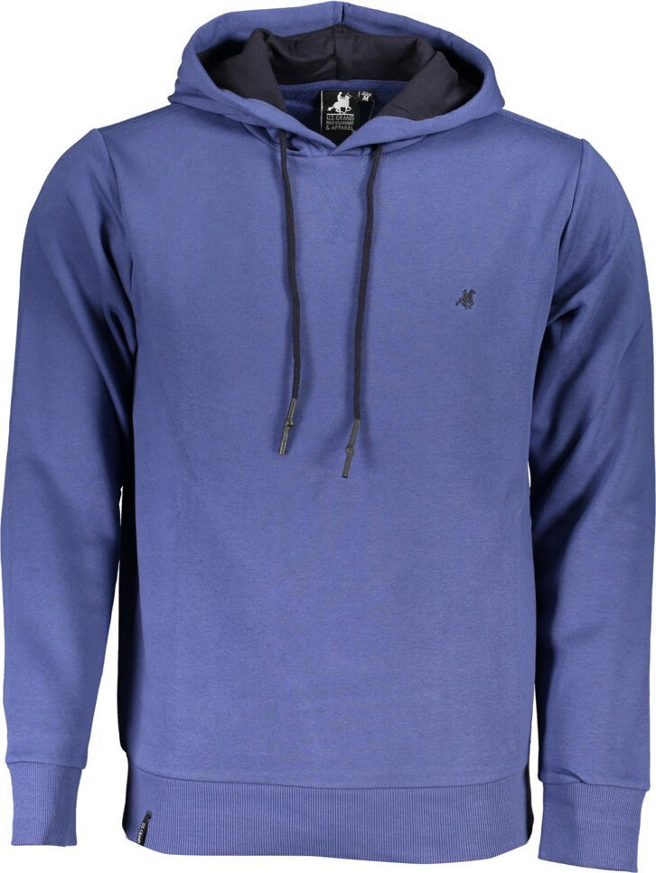 U.S. Grand Polo NIEBIESKA BLUZA MĘSKA BEZ ZAMKA, US GRAND POLO 3XL