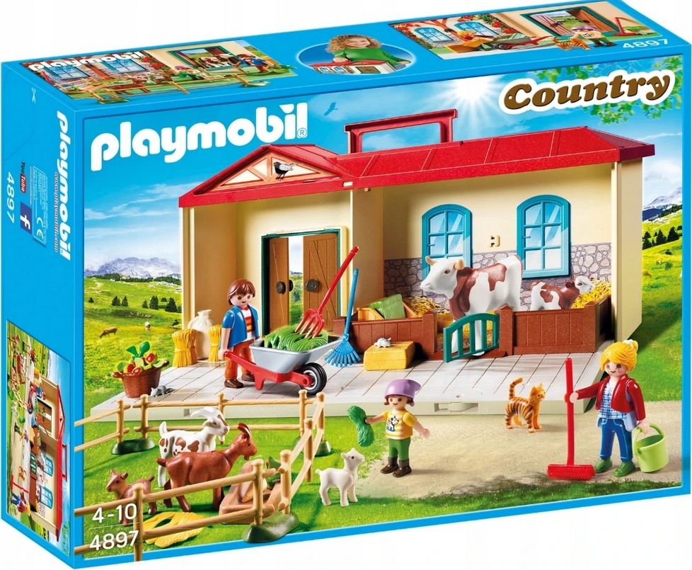 Playmobil Gospodarstwo Rolne z Hodowlą Małych Zwierząt (70887)