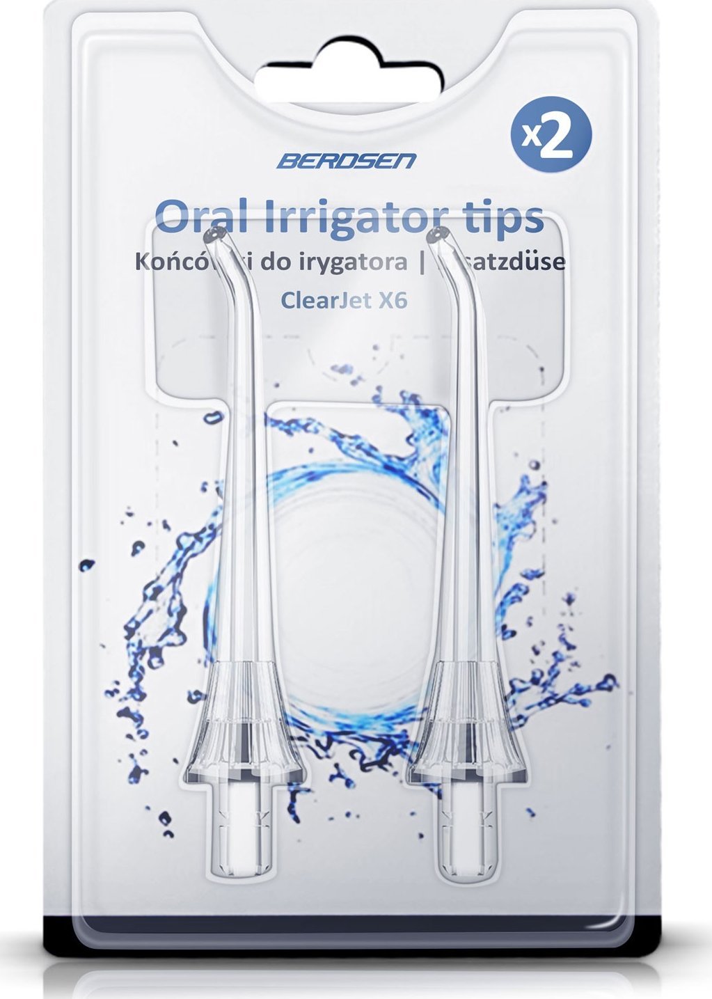 Irygator Berdsen Końcówki do irygatora Berdsen X6 2 szt