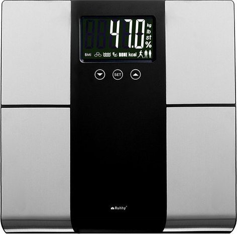 Waga łazienkowa LCD- analityczna Ruhhy 24638