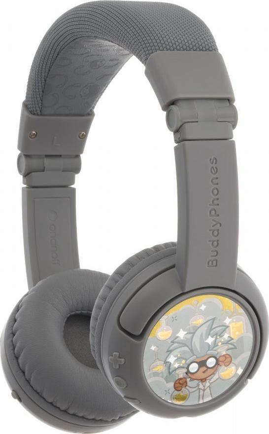 Słuchawki BuddyPhones Play+ (BT-BP-PLAYP-GREY)