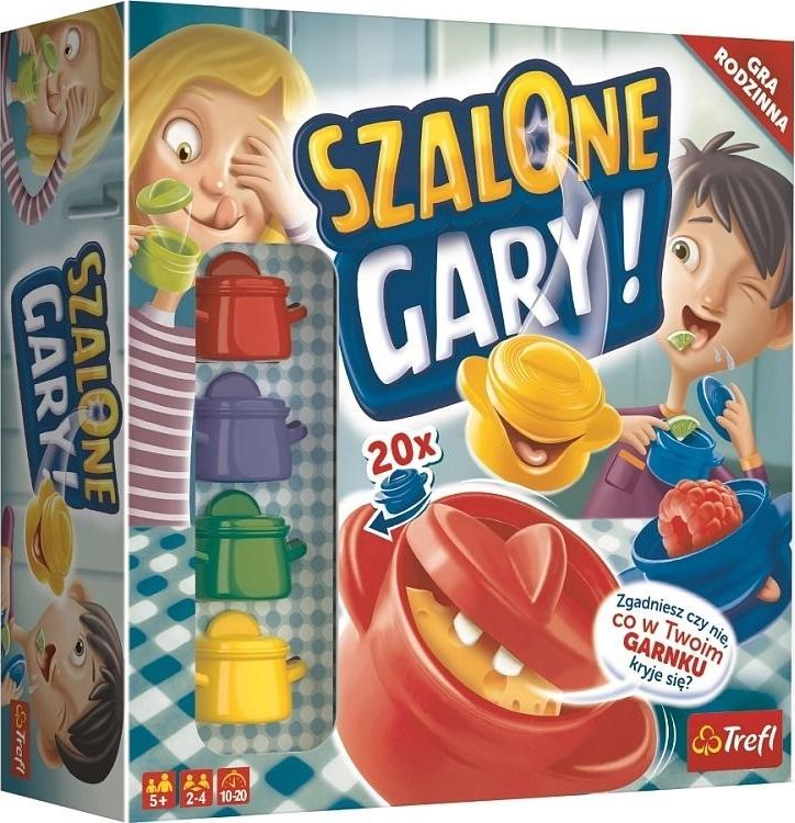 Trefl Gra planszowa Szalone Gary
