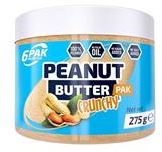 6PAK Nutrition Masło orzechowe Crunchy PAK/062 275g