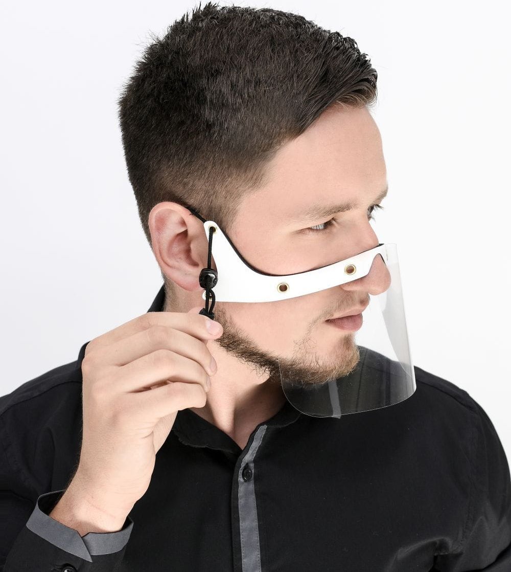 Pako PRZYŁBICA Minishield / Hilfitec / Biała L