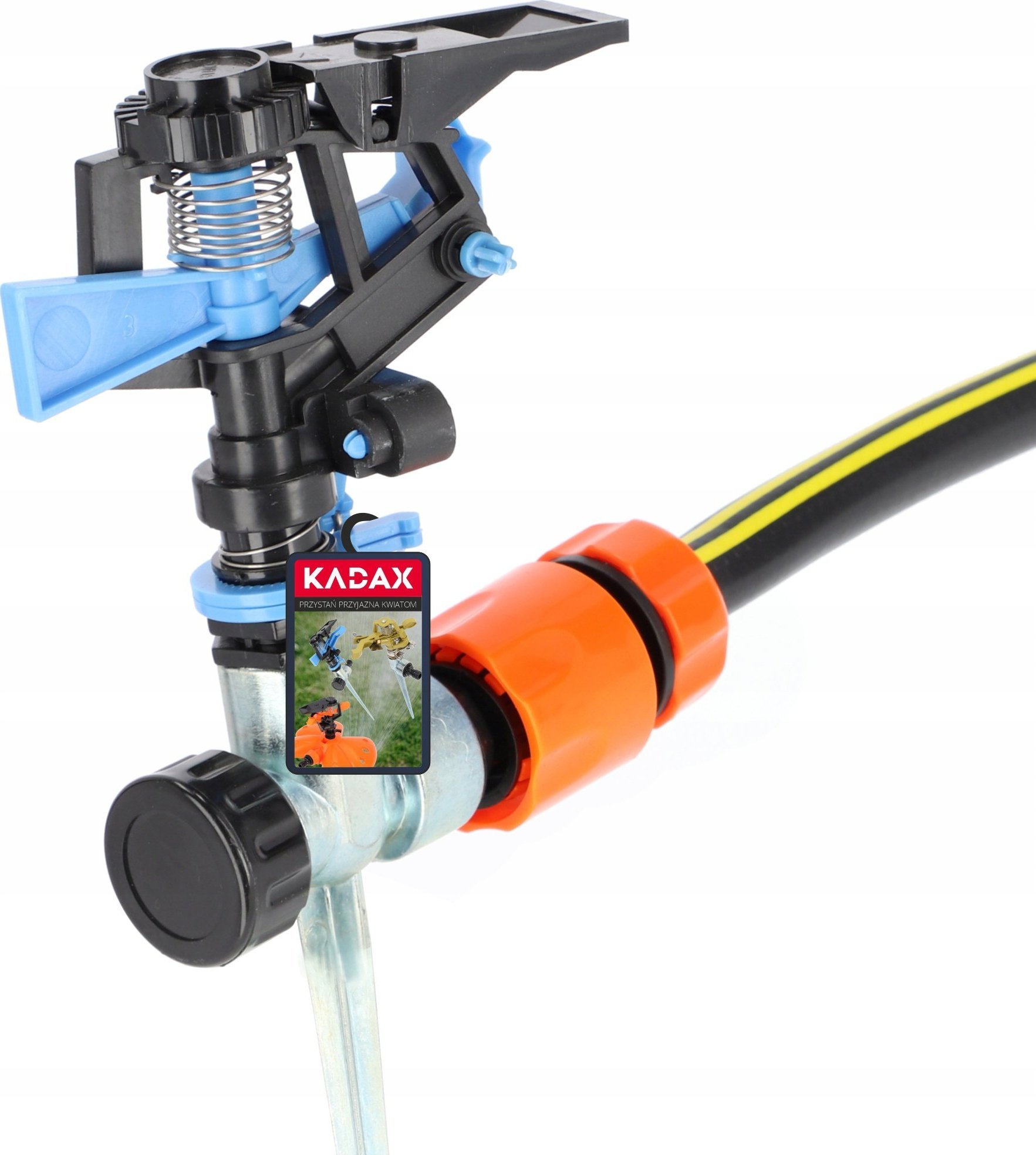 Kadax Zraszacz Pulsacyjny Z Metalową Szpilką Nawadnianie