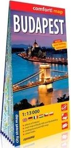 Comfort! map Budapeszt 1:13 000 mapa w.2019