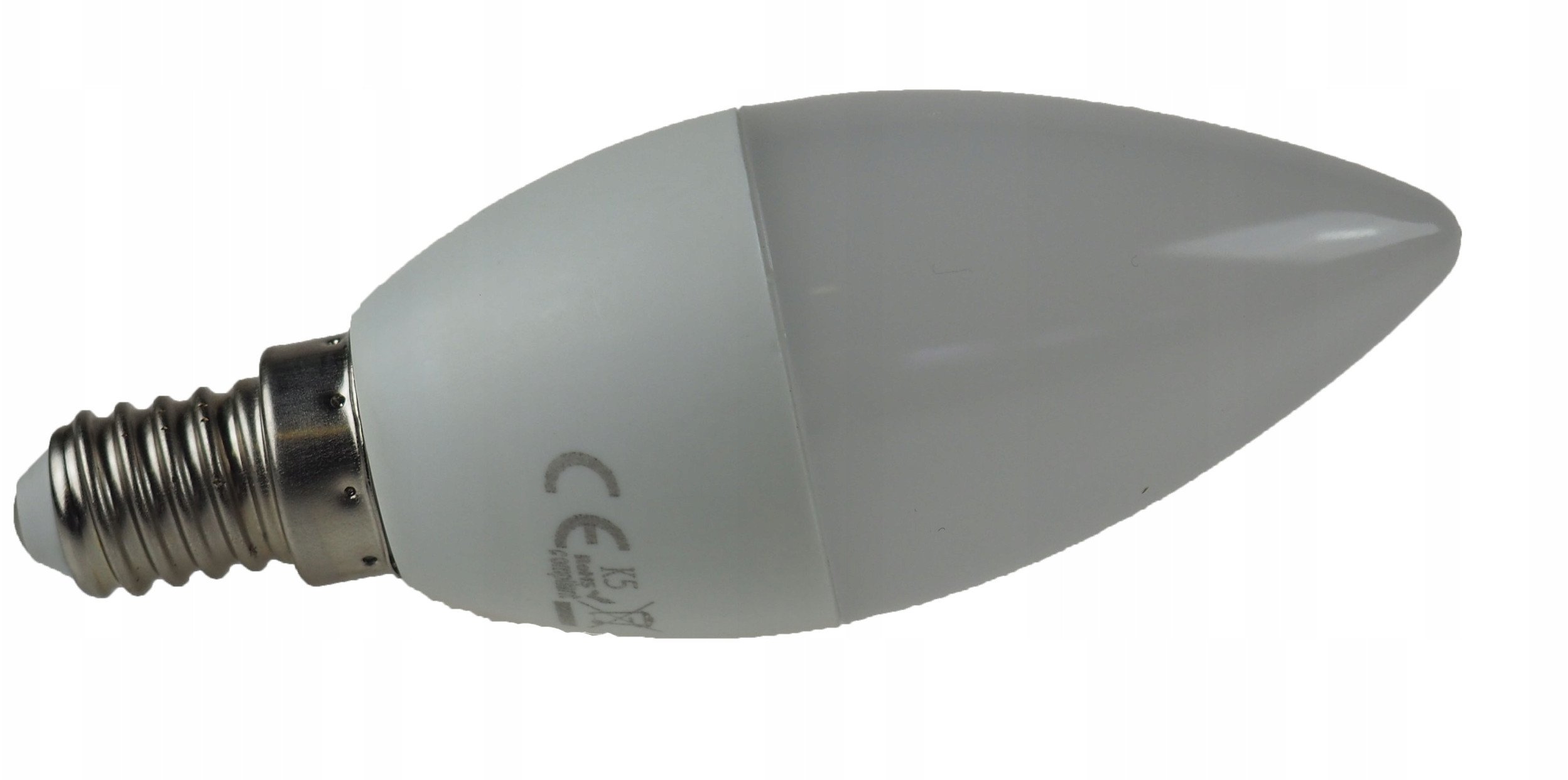 Żarówka LED E14 ECO LIGHT 3000k 270lm 3W BARWA BIAŁA CIEPŁA ŚWIECZKA