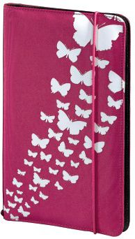 Hama Futerał na płyty CD 48szt CD-WALLET SLIM Gumka Różowy (956730000)