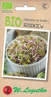 Legutko Nasiona na kiełki - BIO Rzodkiew 10 g