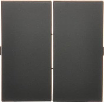 Kontakt-Simon Simon 54 Klawisze do mechanizmu SW6/2M czarny mat DKW6/2/49