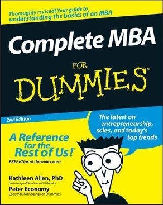 Complete MBA For Dummies
