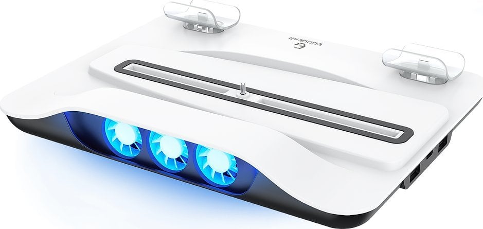 Memorysolution EgoGear Premium Ladestation und Kühlständer PS5 SCC5