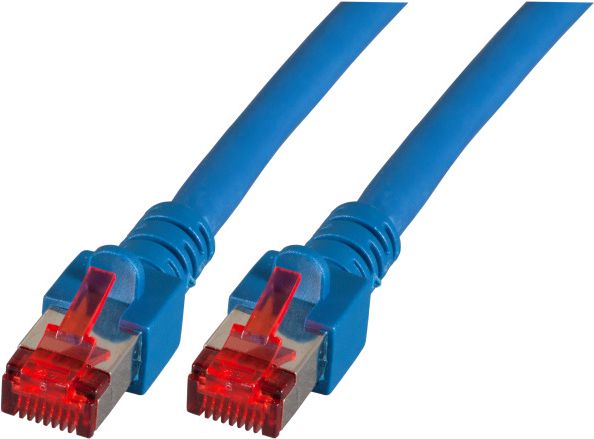 EFB Patchcord, Cat.6, S/FTP, PIMF, niebieski, 0.5m (K5513.0,5)