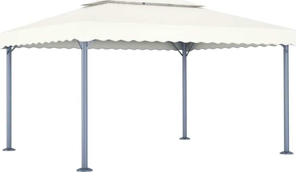 vidaXL VidaXL Altana, 400 x 300 cm, kremowa
