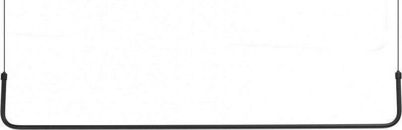 Lampa wisząca Azzardo Lampa ledowa wisząca Mario AZ5445 z pilotem czarna