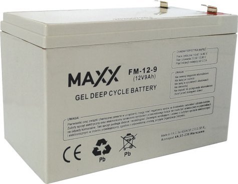 Maxx Akumulator żelowy Maxx 9Ah 12V