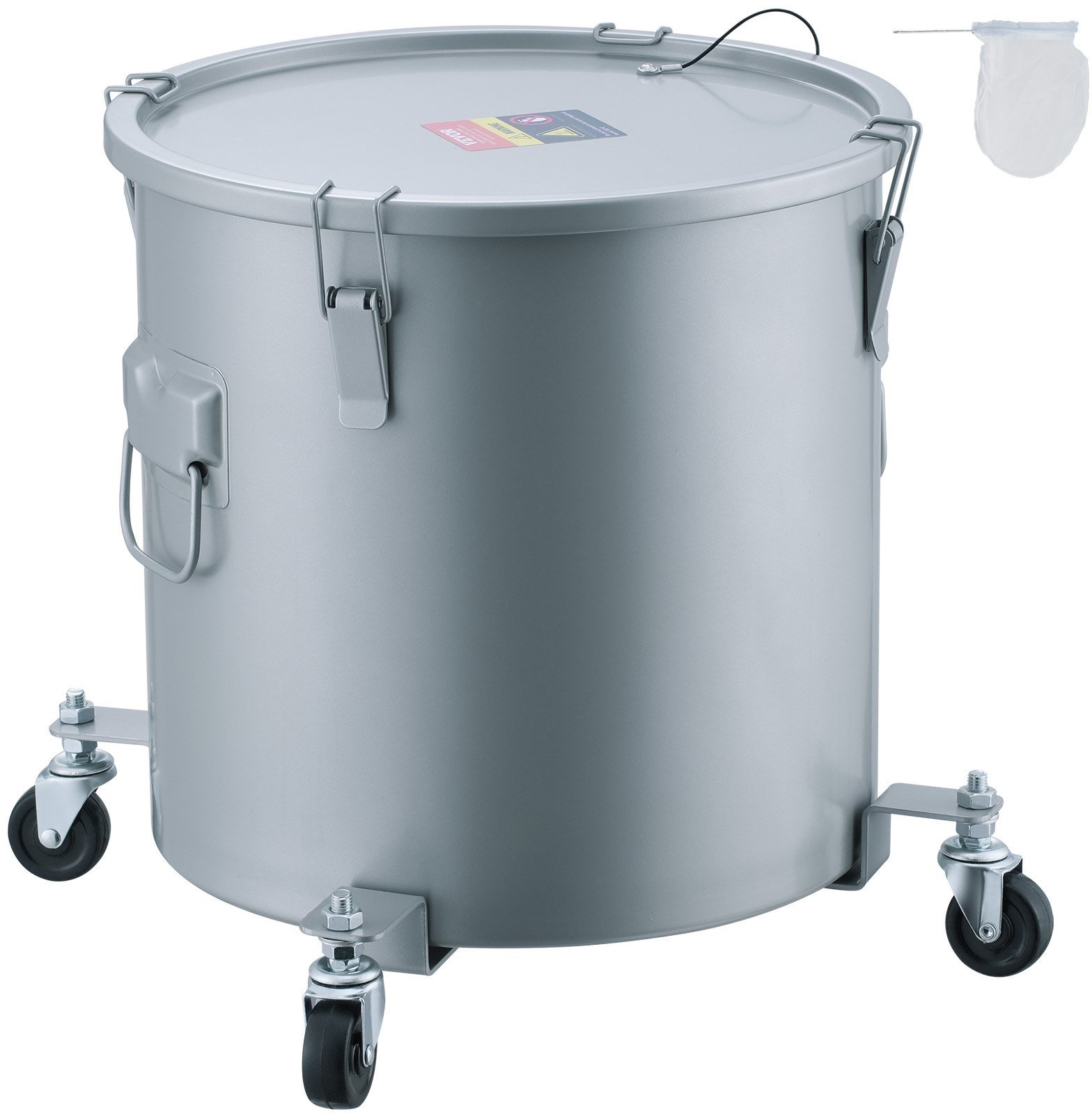 Wiadro na Tłuszcz do Frytkownic Fryturę 37 Litrów