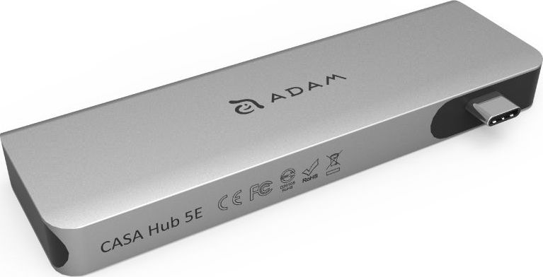 HUB USB Adam Elements CASA 5E 1x SD 1x USB-C PD 1x microSD + 2x USB-A 3.1 Gen1 (AEAAPADHUB5EGY)