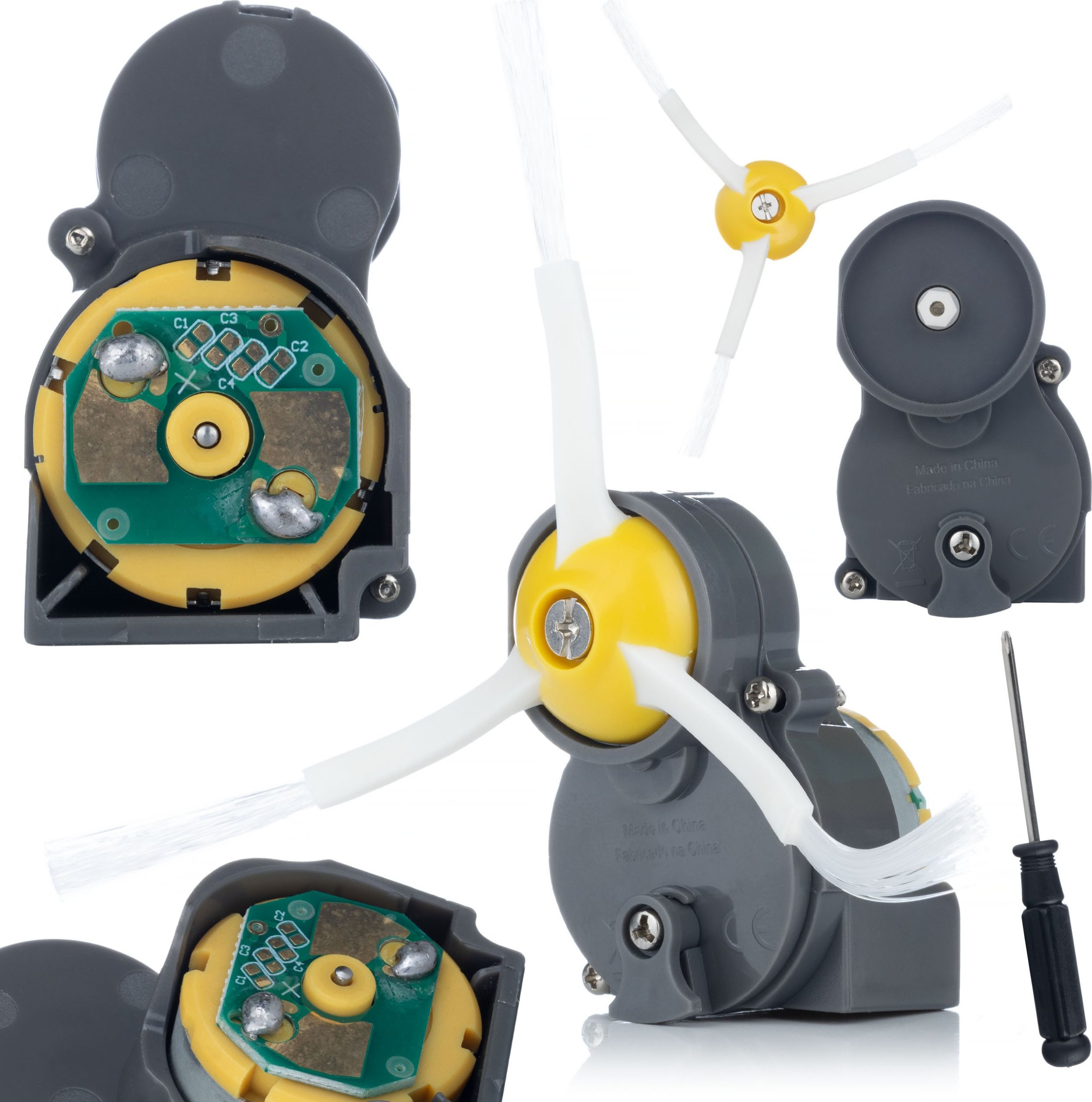 Rosfix MODUŁ SZCZOTKI SZCZOTKA BOCZNA IROBOT ROOOMBA 500 600 700 800 900 E5 I6 J7