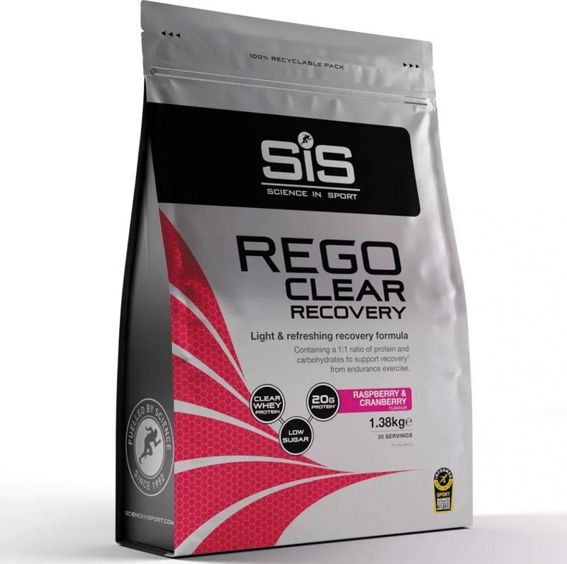 SIS SCIENCE IN SPORT SIS Rego Clear Recovery 1380g NAPÓJ REGENERACYJNY Raspberry Cranberries