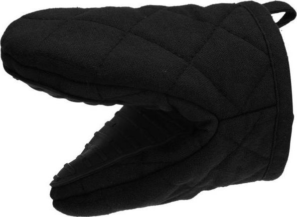 Excellent Houseware Łapka ochronna rękawica kuchenna ochraniacz czarna