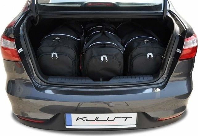 KJUST KIA RIO LIMOUSINE 2012-2016 TORBY DO BAGAŻNIKA 4 SZT uniwersalny