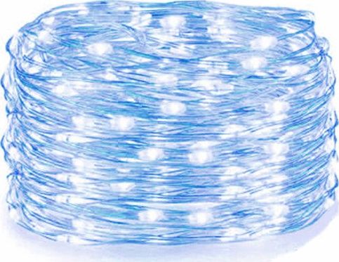 Lampki choinkowe Springos 100 LED niebieskie