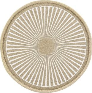 Douceur d`Interieur PODKŁADKA OKRĄGŁA SOLEIMIO KREMOWA ŚR. 38