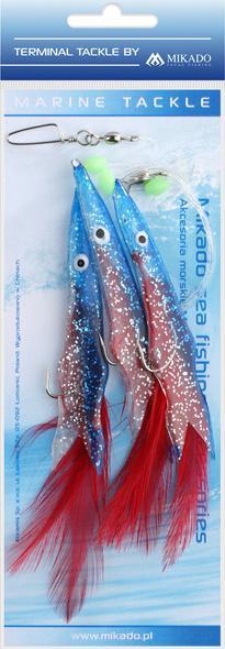 Mikado Zestaw Morski Mikado Belona Rig hak nr 3x1/0 1kpl.