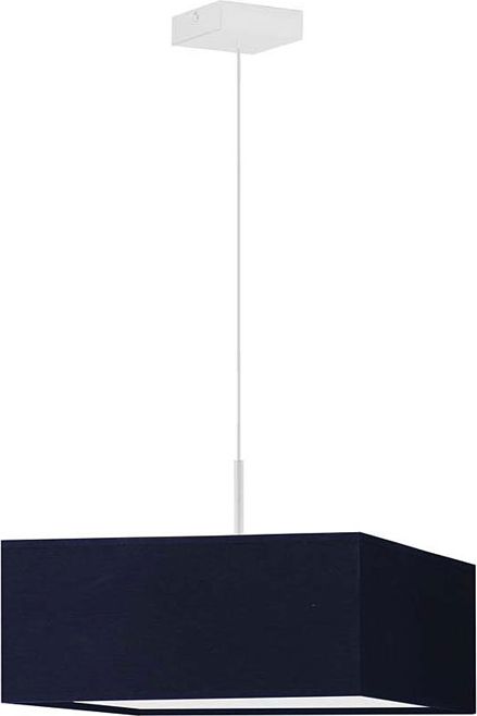 Lampa wisząca Lumes Kwadratowy żyrandol na białym stelażu - EX857-Bogoti - 18 kolorów Brązowy