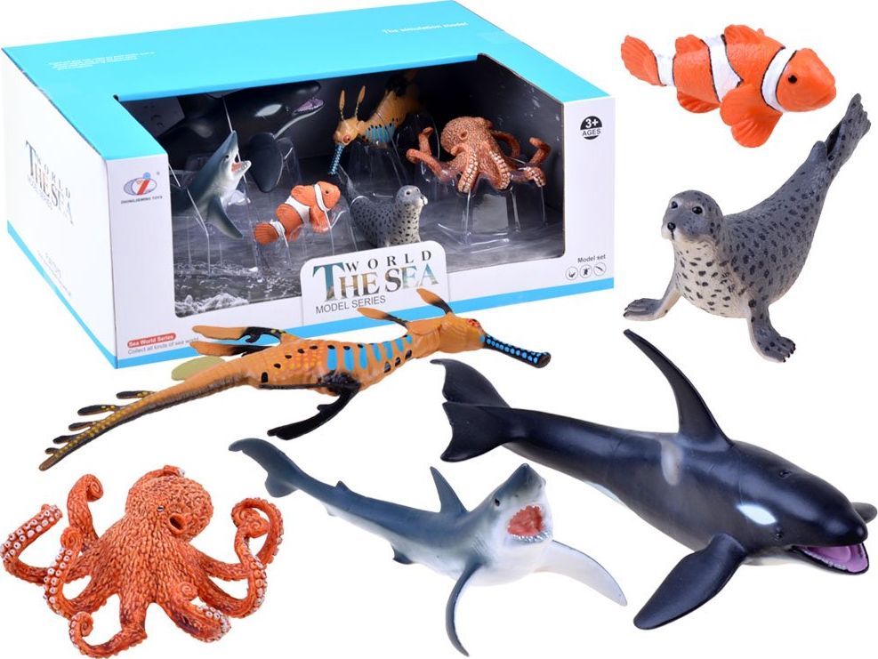 Figurka Jokomisiada Zwierzęta morskie ocean - zestaw Nemo (ZA3390 C)