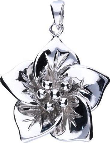 Lovrin Srebrna zawieszka 925 kwiatuszek z kuleczkami 4,42g