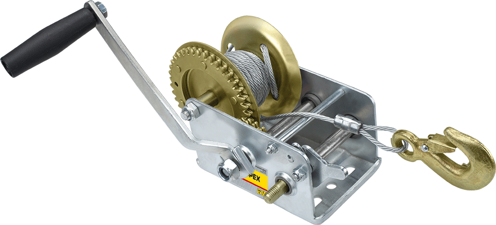 Topex Wyciągarka linowa 0,9t lina 10m (97X087)