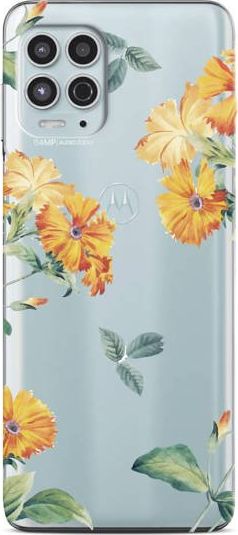 CaseGadget CaseGadget ETUI NADRUK POLNE KWIATY MOTO G100 / EDGE S standard