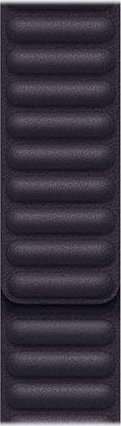 Apple Pasek z karbowanej skóry w kolorze atramentowym do koperty 41 mm - rozmiar S/M