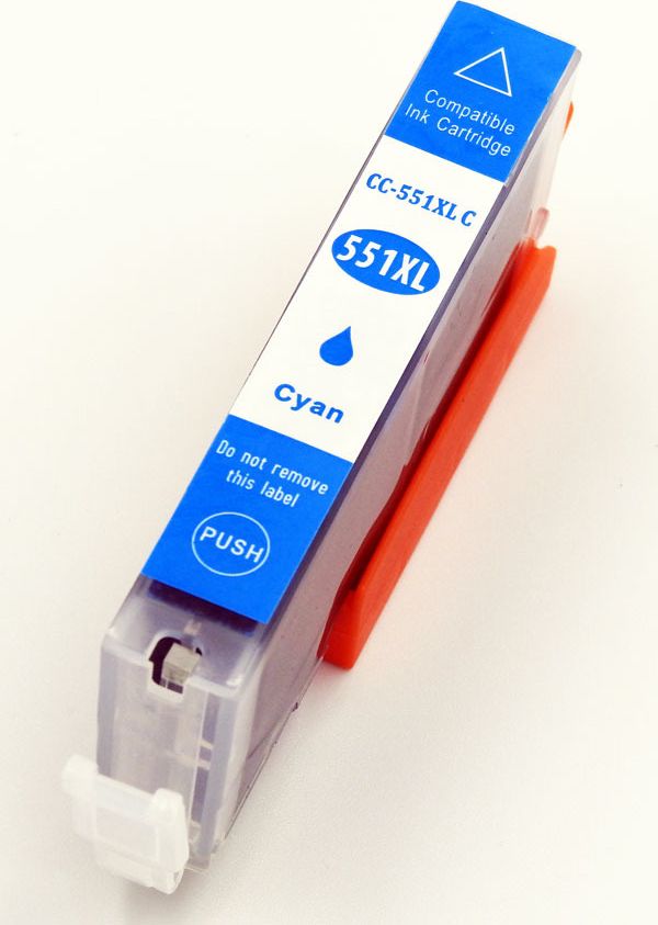 Tusz DD-Print Tusz niebieski CLI-551C / CLI551C do Canon MG5550 / 5650 / iP7250 / MX925 / Cyan / 15ml uniwersalny