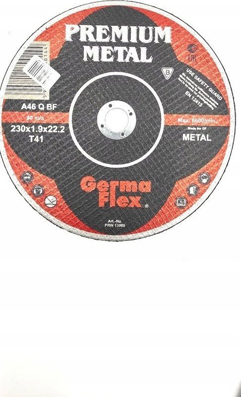 Germa Flex Tarcza płaska do cięcia metalu Premium A46Q T41 23