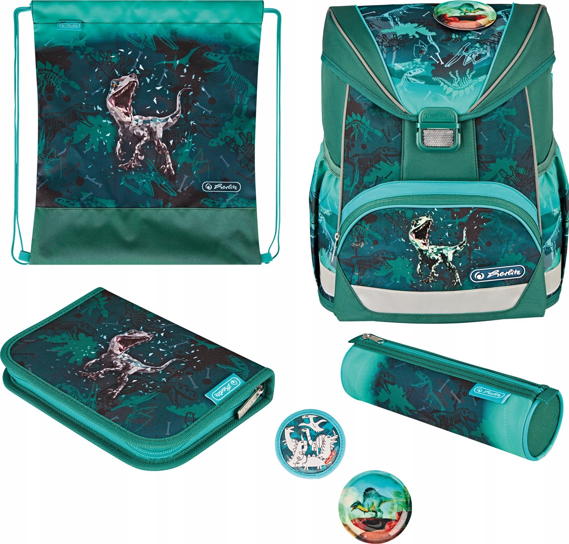 Herlitz Herlitz Schulranzen UltraLight Plus Green Rex